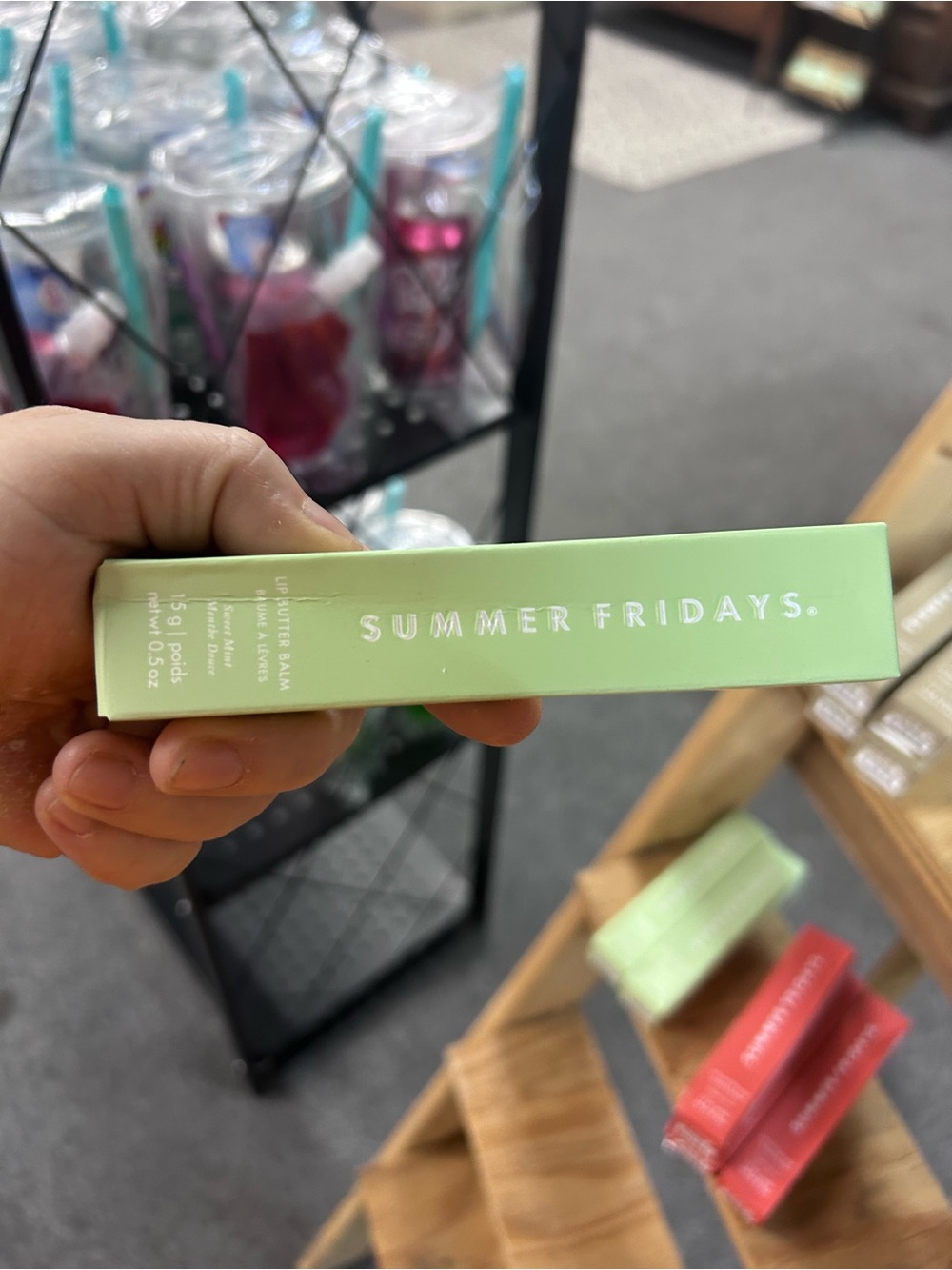 Summer Fridays Lip Butter Balm — Light Green Packaging